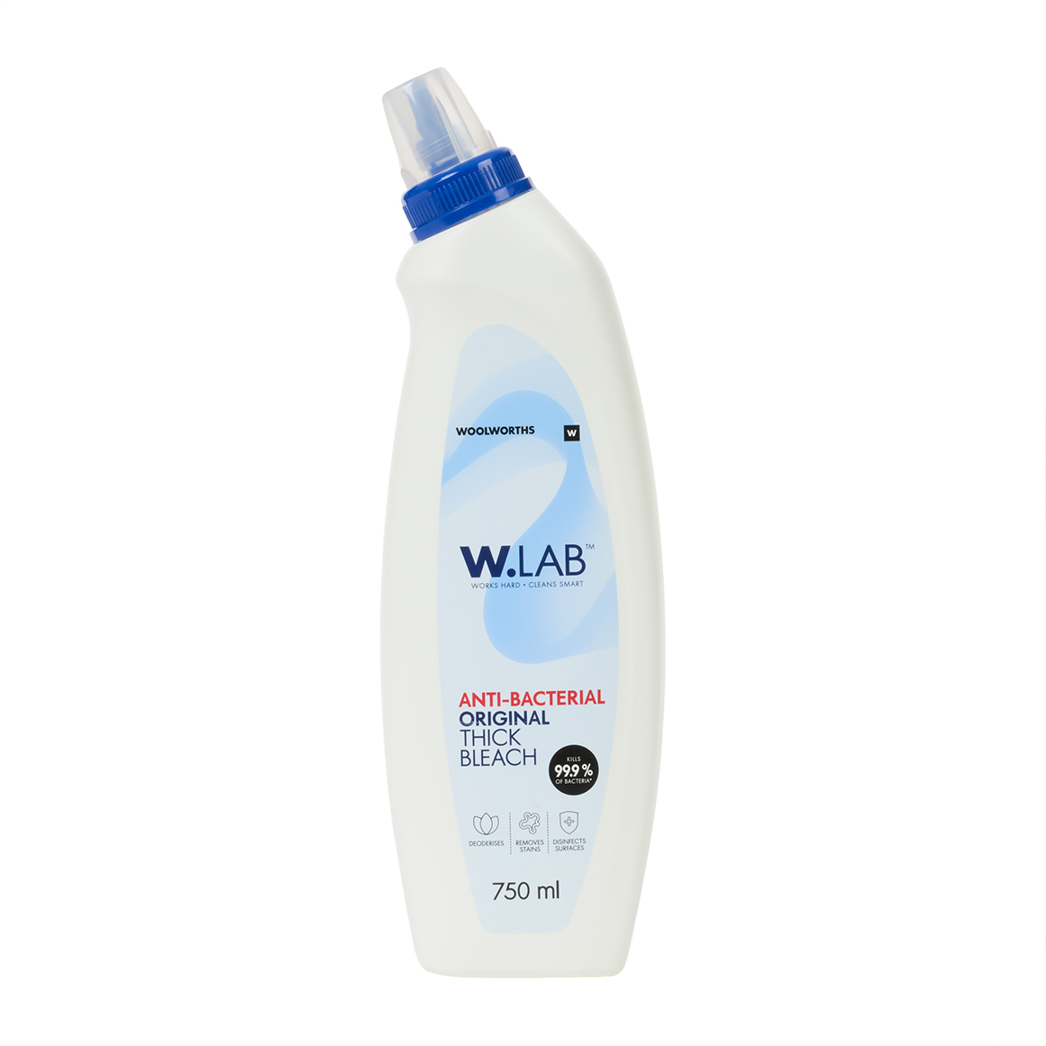 W.LAB™ Anti-Bacterial Regular Thick Bleach 750 ml