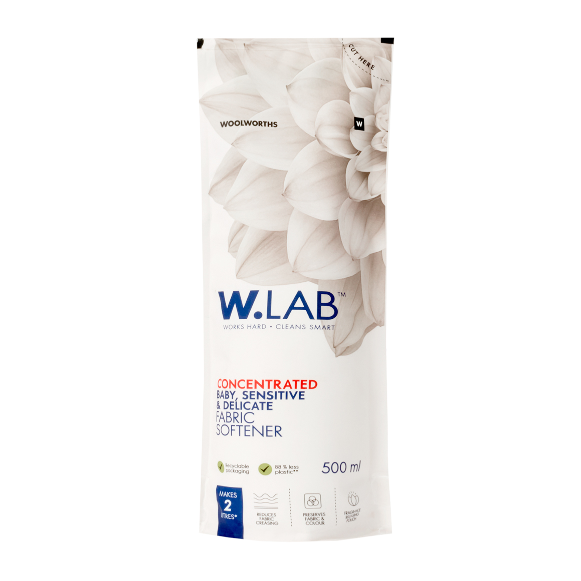 W.LAB™ Baby Sensitive and Delicates Fabric Softener Refill 500 ml