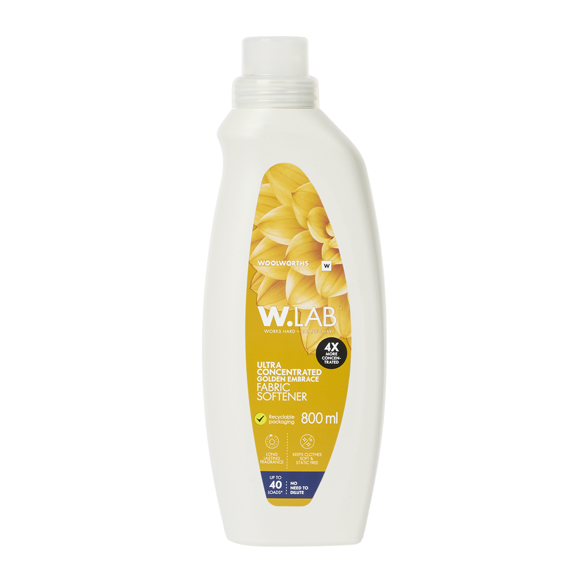 W.LAB™ Golden Embrace Ultra Concentrated Fabric Softener 800 ml
