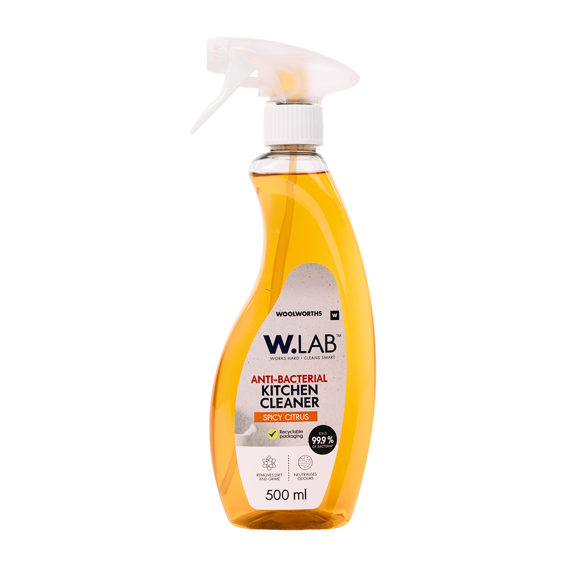 W.LAB™ Spicy Citrus Anti-Bacterial Kitchen Cleaner 500 ml