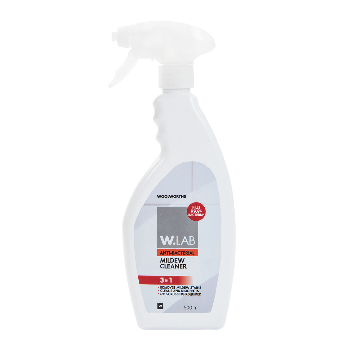 W.Lab 3-in-1 Anti-Bacterial Mildew Cleaner 500 ml