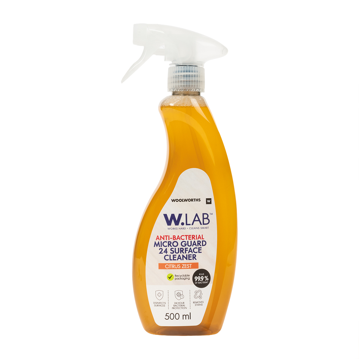 W.Lab™ Citrus Zest Micro Guard 24 Surface Cleaner 500 ml
