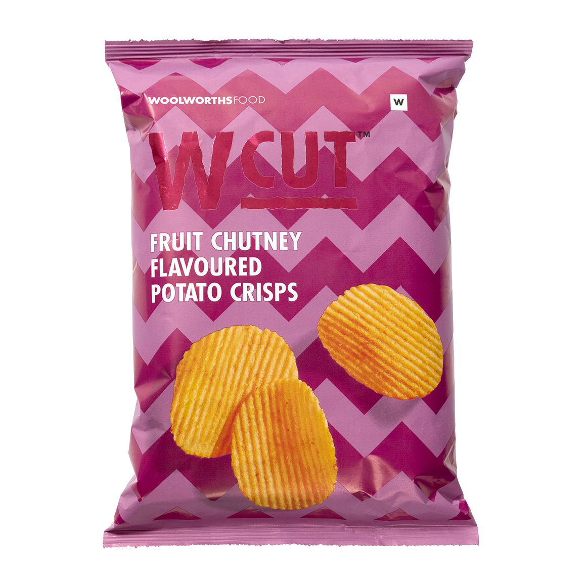 WCUT™ Fruit Chutney Flavoured Potato Crisps 125 g