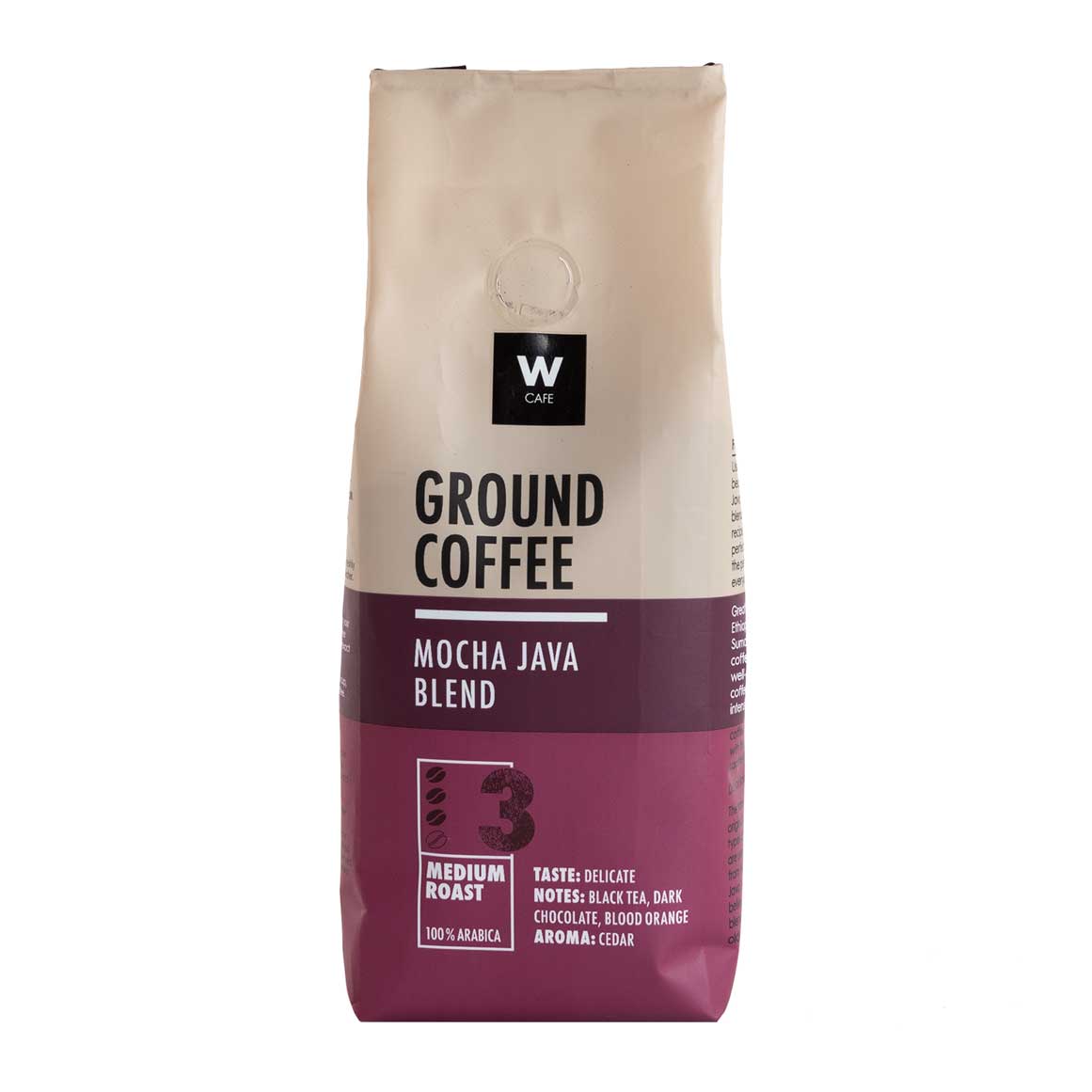 WCafe Mocha Java Ground Coffee 250 g | Woolworths.co.za
