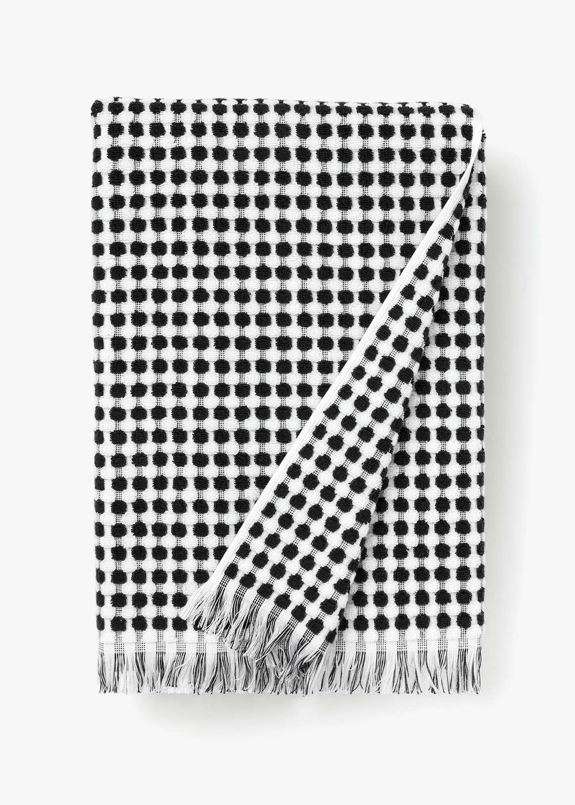 Waffle Terry Cotton Bath Towel with Anti-bacterial Finish