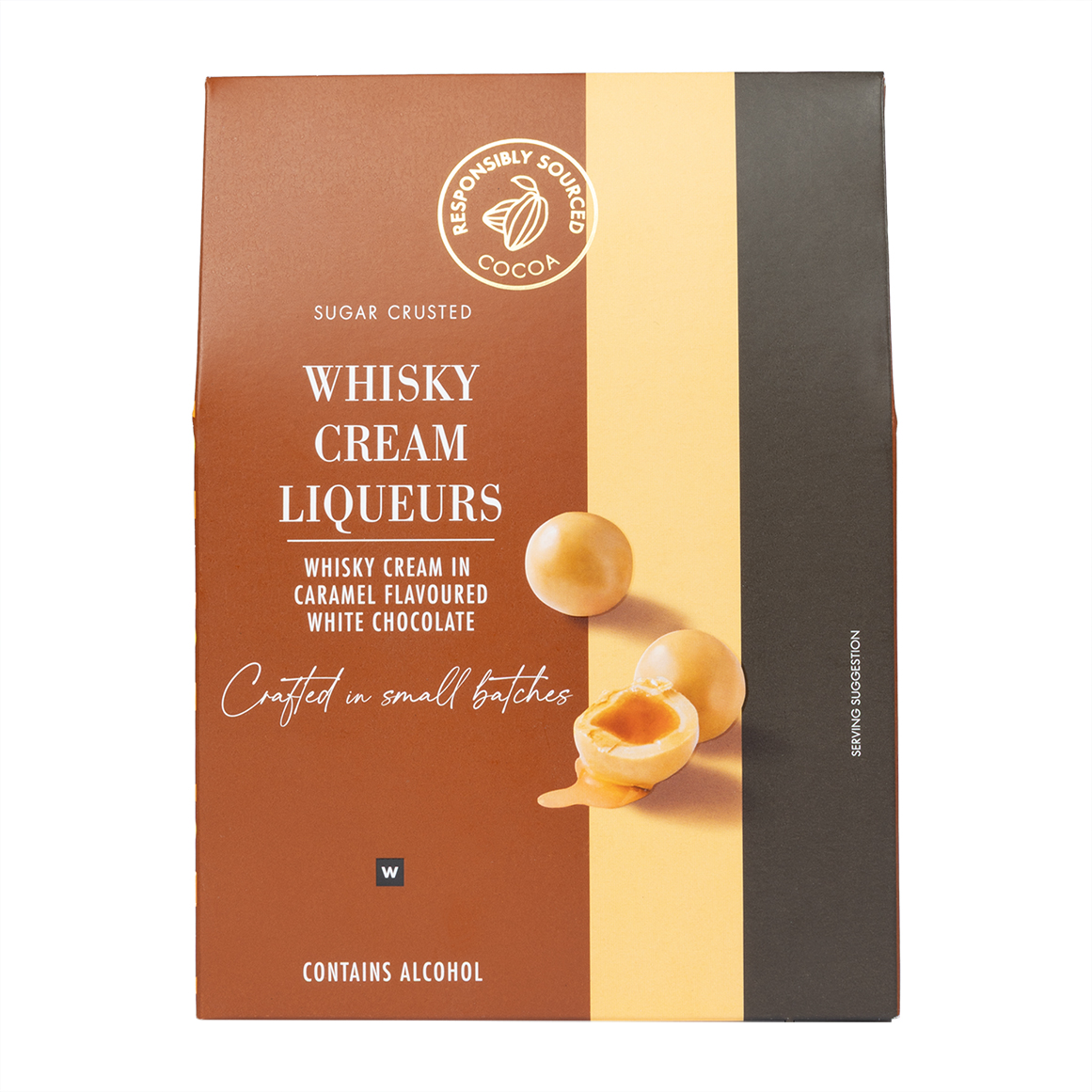 White Chocolate Whisky Cream Liqueurs 125 g