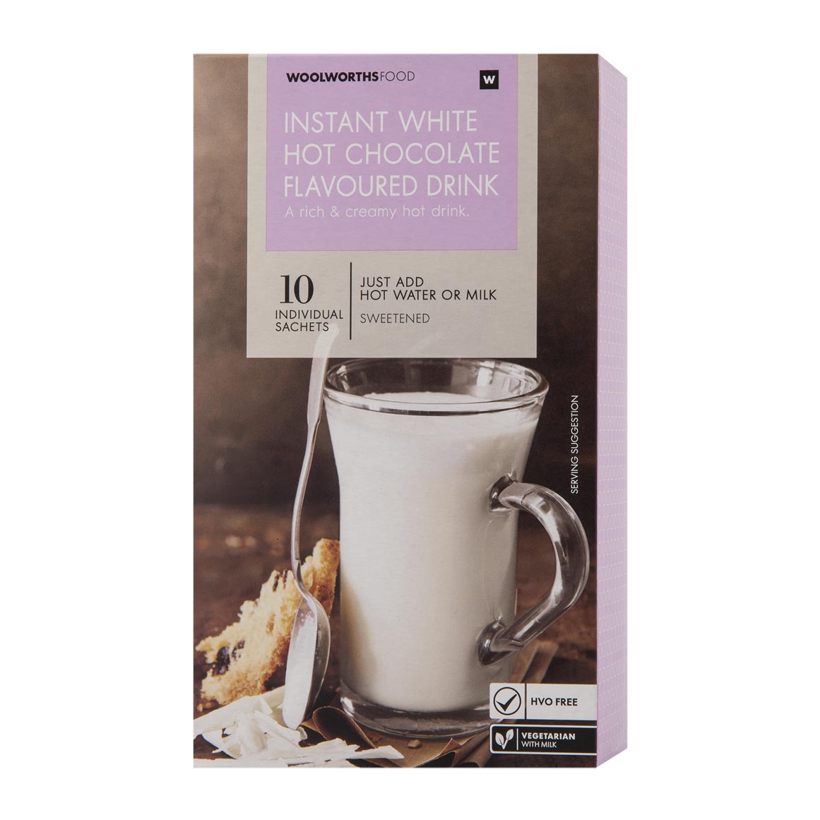 White Hot Chocolate Flavoured Drink Sachets 250 g