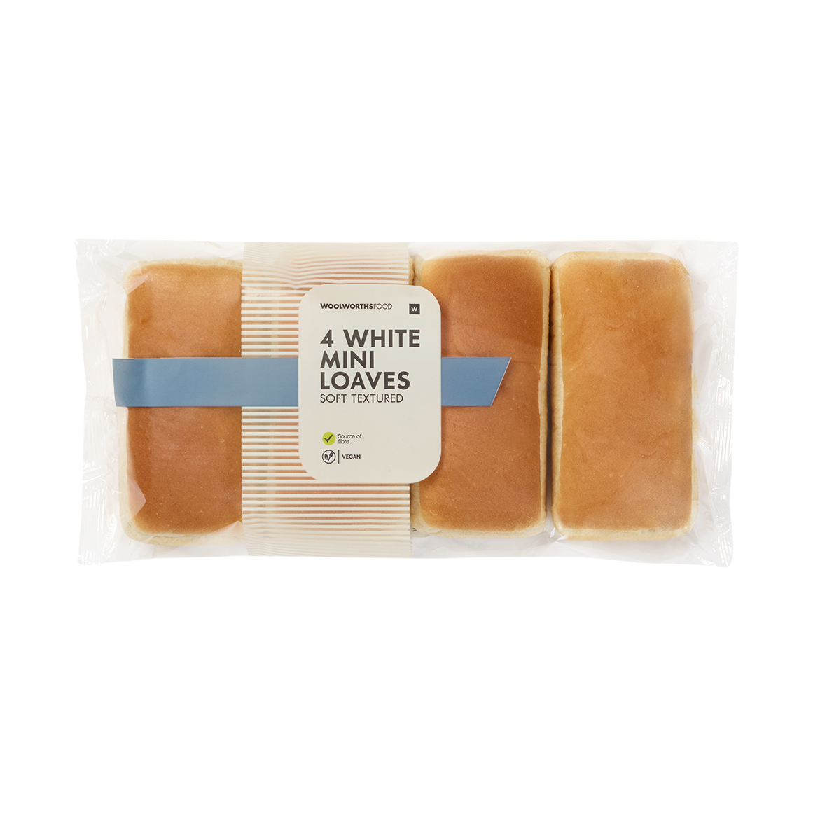 White Mini Loaves 4 pk