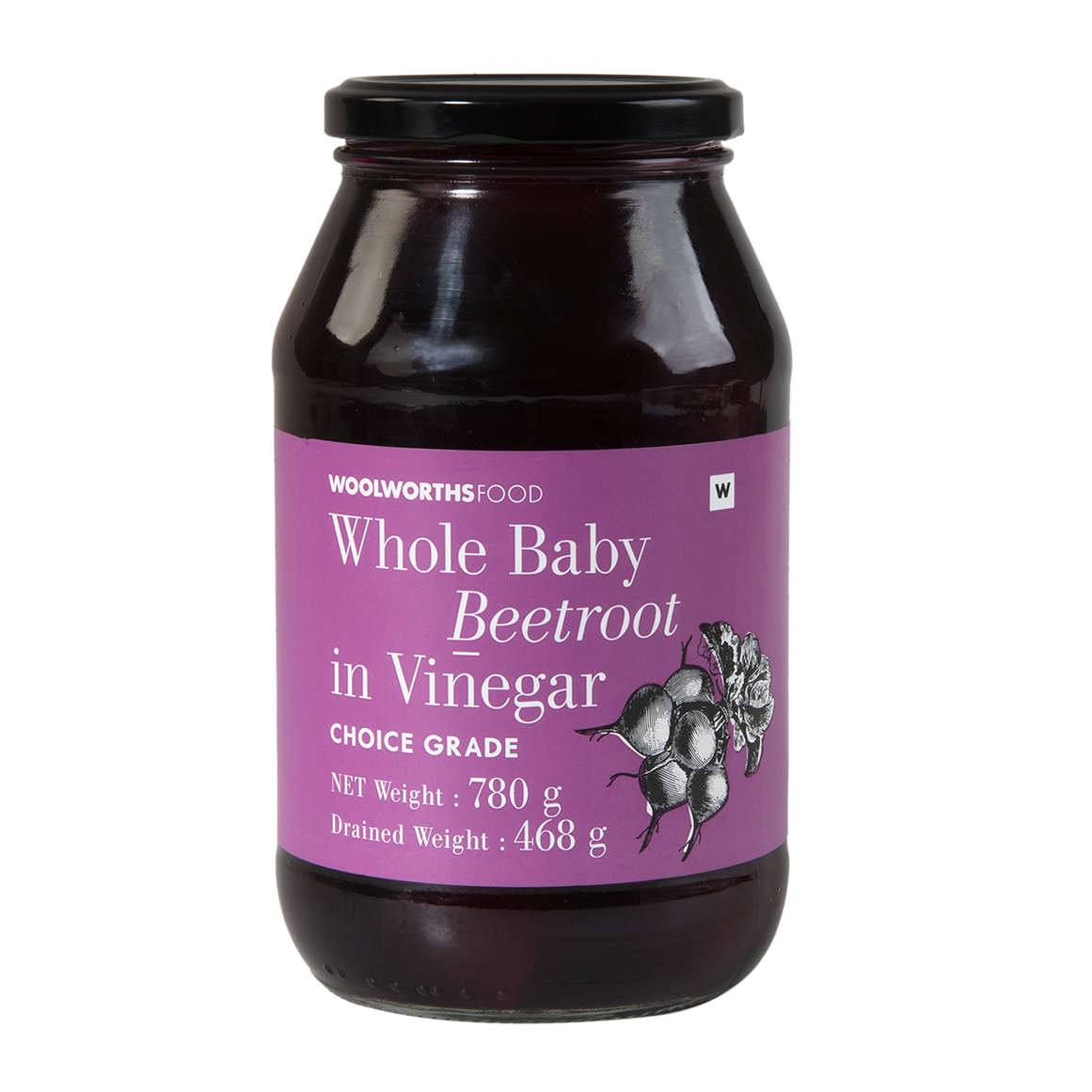 Whole Baby Beetroot 780 g