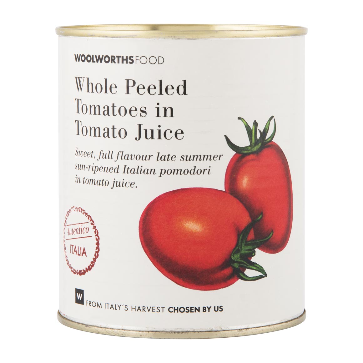 Whole Peeled Tomatoes in Tomato Juice 800 g
