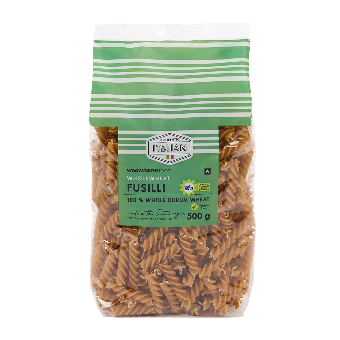 Whole Wheat Fusilli 500 g