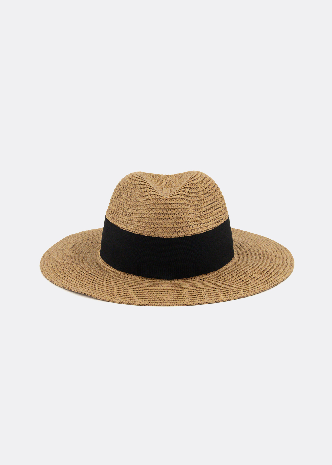 Wide Band Straw Panama Hat