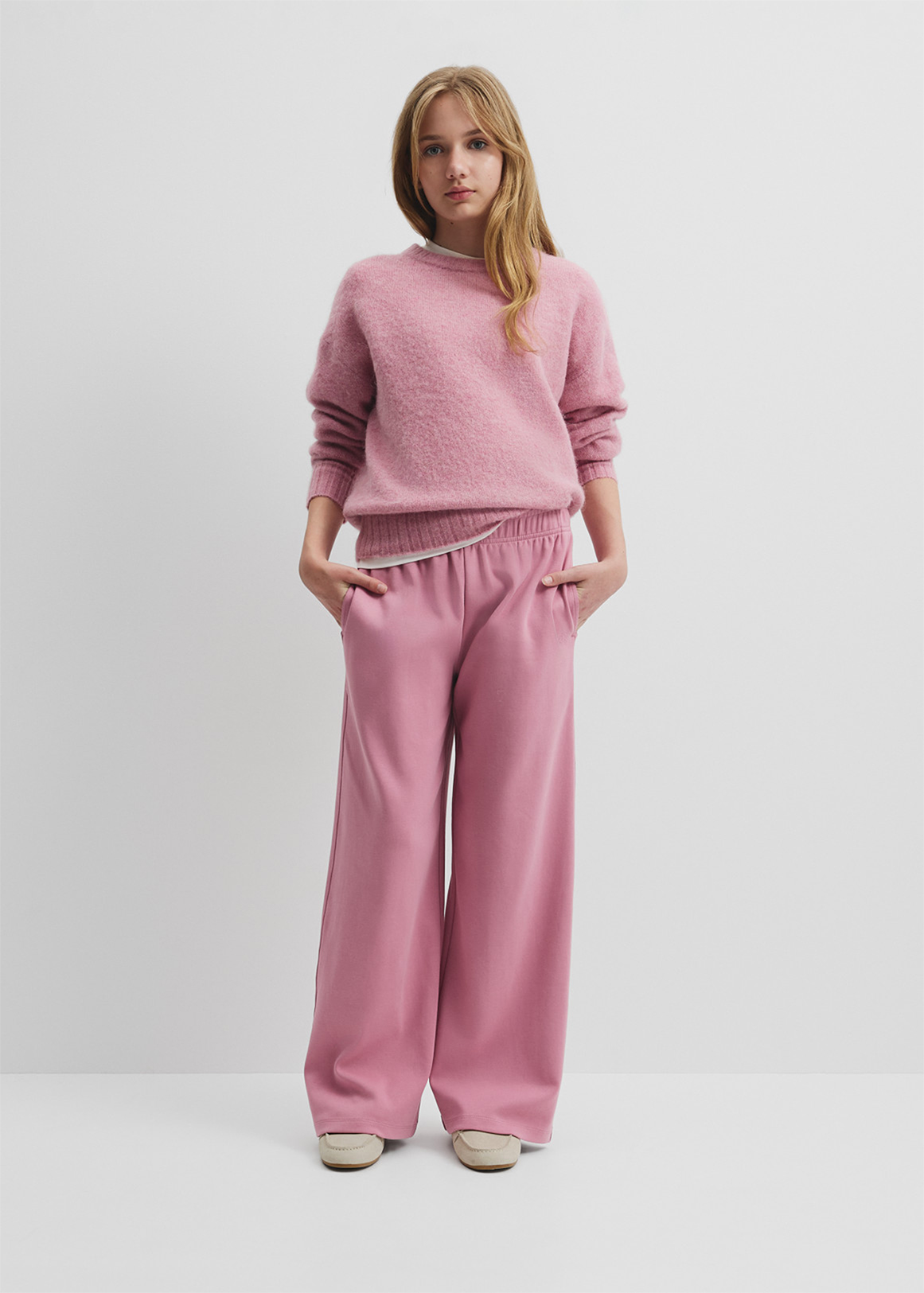 Wide Leg Sweat Pant