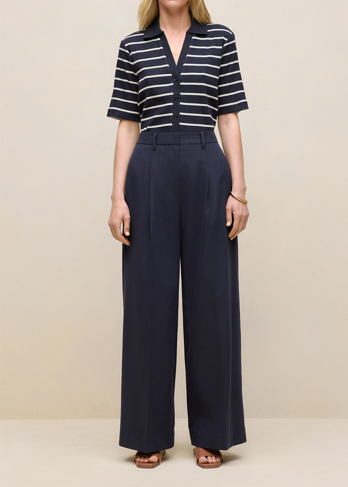 Wide Leg Trouser