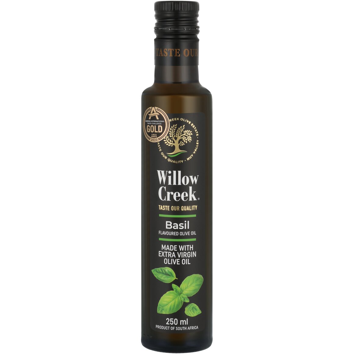Willow Creek Basil Flavoured Olive Oil 250 ml