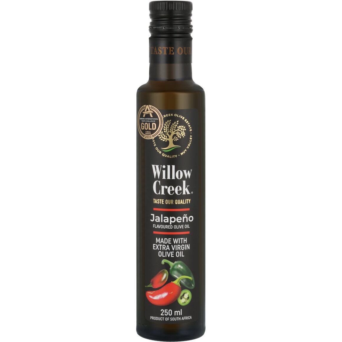 Willow Creek Jalapeno Extra Virgin Olive Oil 250ml