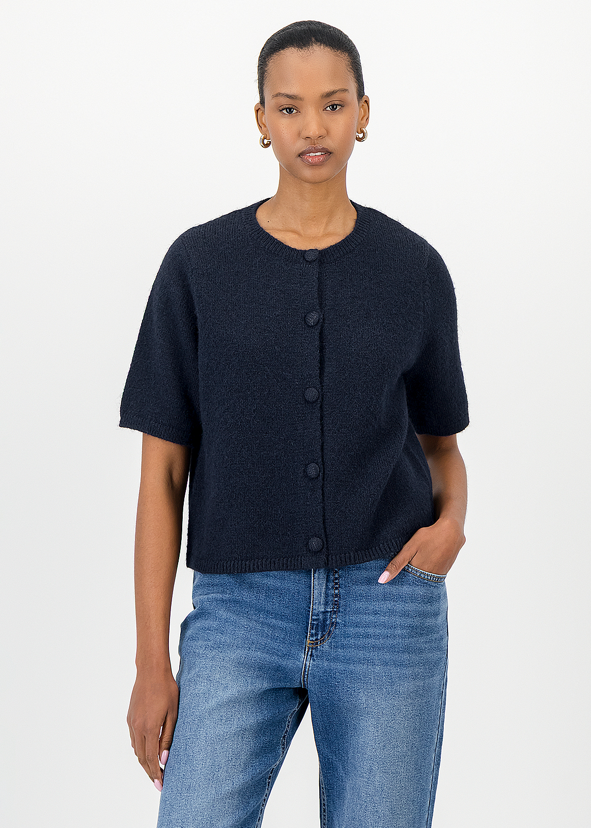 Wool Blend Cardigan