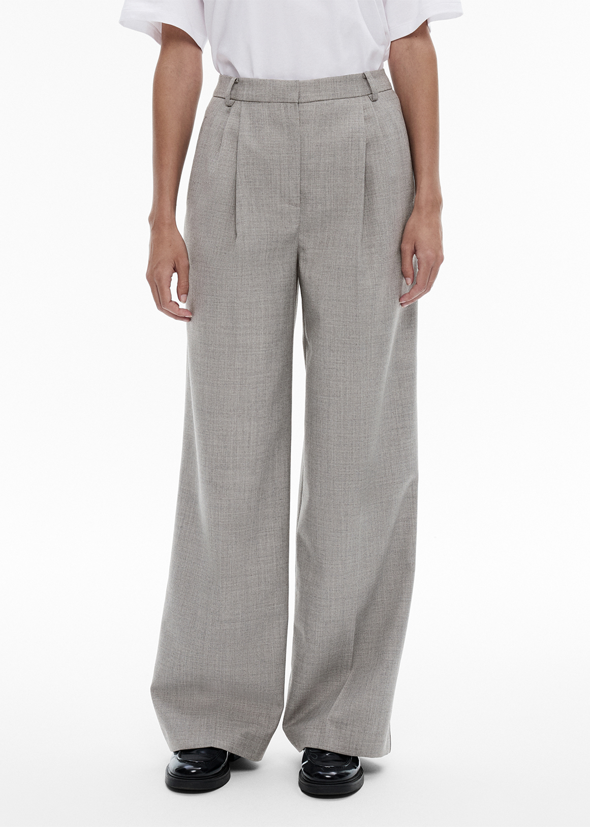 Wool Blend Relaxed Rise Trouser | Woolworths.co.za