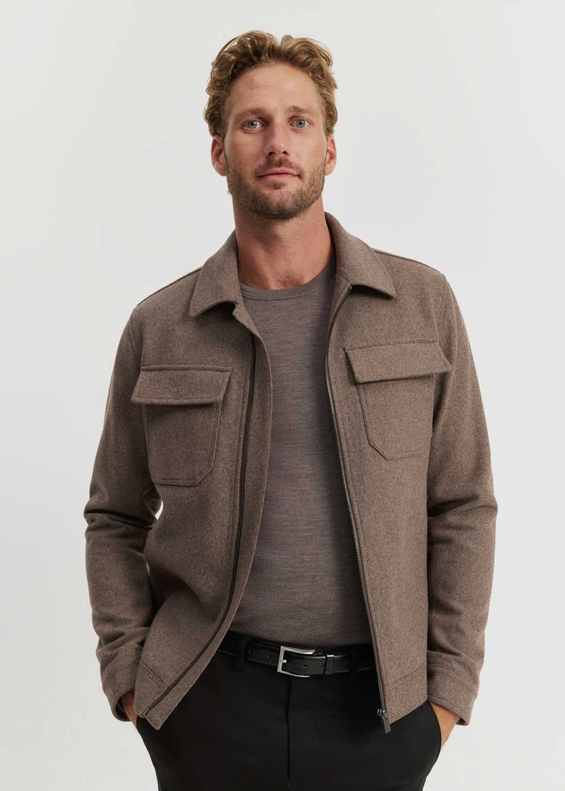Wool Shirt Jacket | Woolworths.co.za