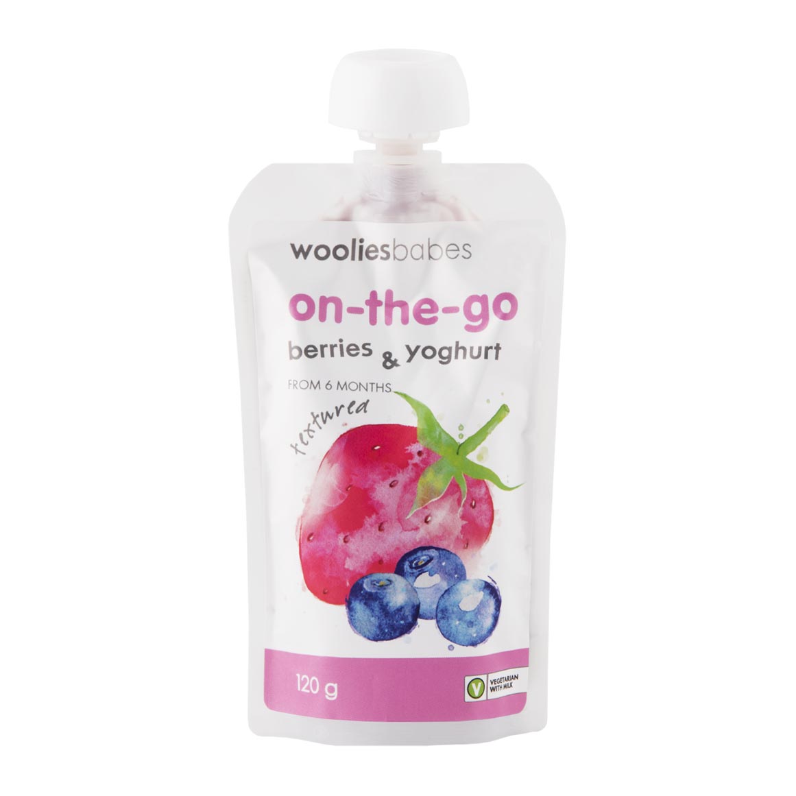 Wooliesbabes Berries & Yoghurt Dessert 120 g | Woolworths.co.za