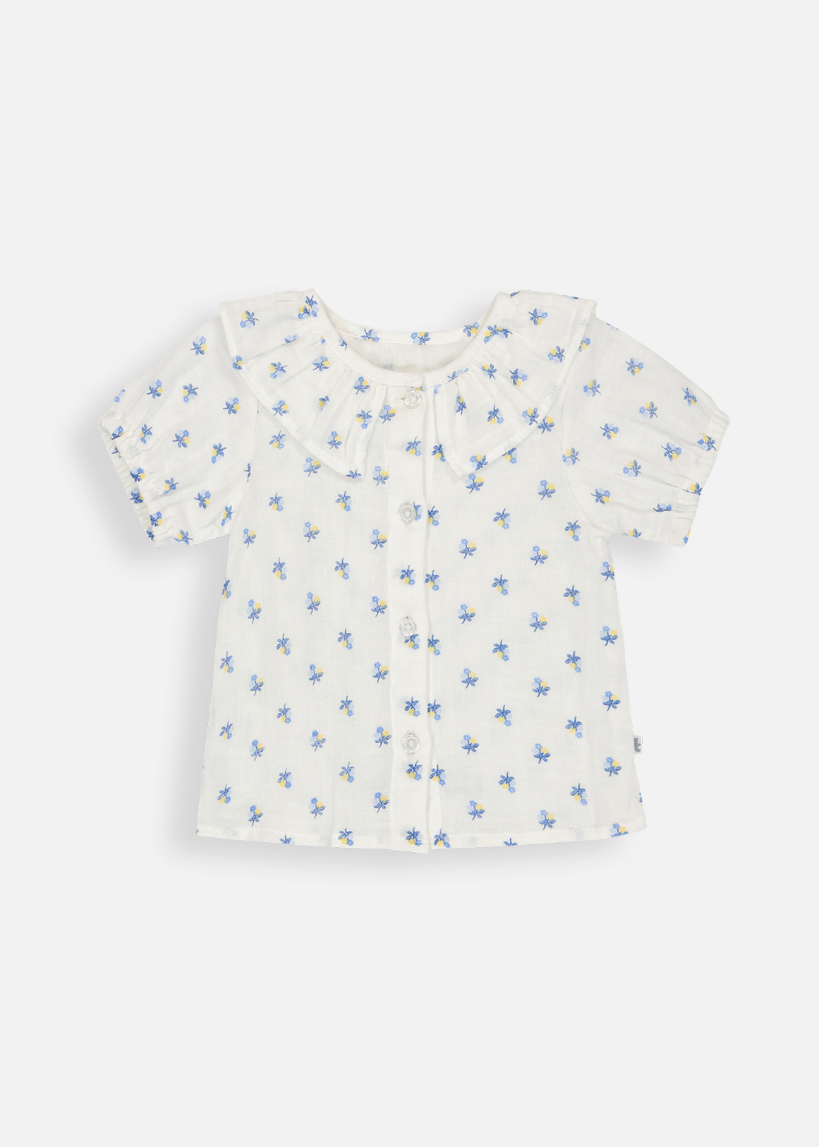 Woven Cotton Muslin Top