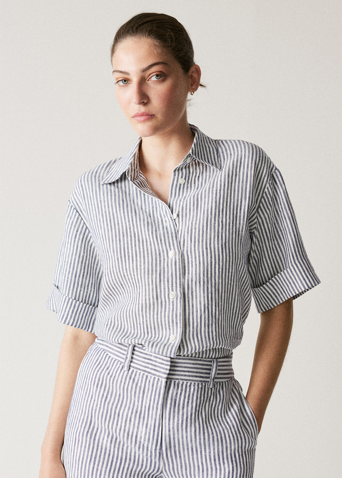 Yarn Dyed Linen Stripe Short Sleeve Shirt Woolworths co za yarn-dyed-linen-stripe-short-sleeve-shirt-woolworths-co-za