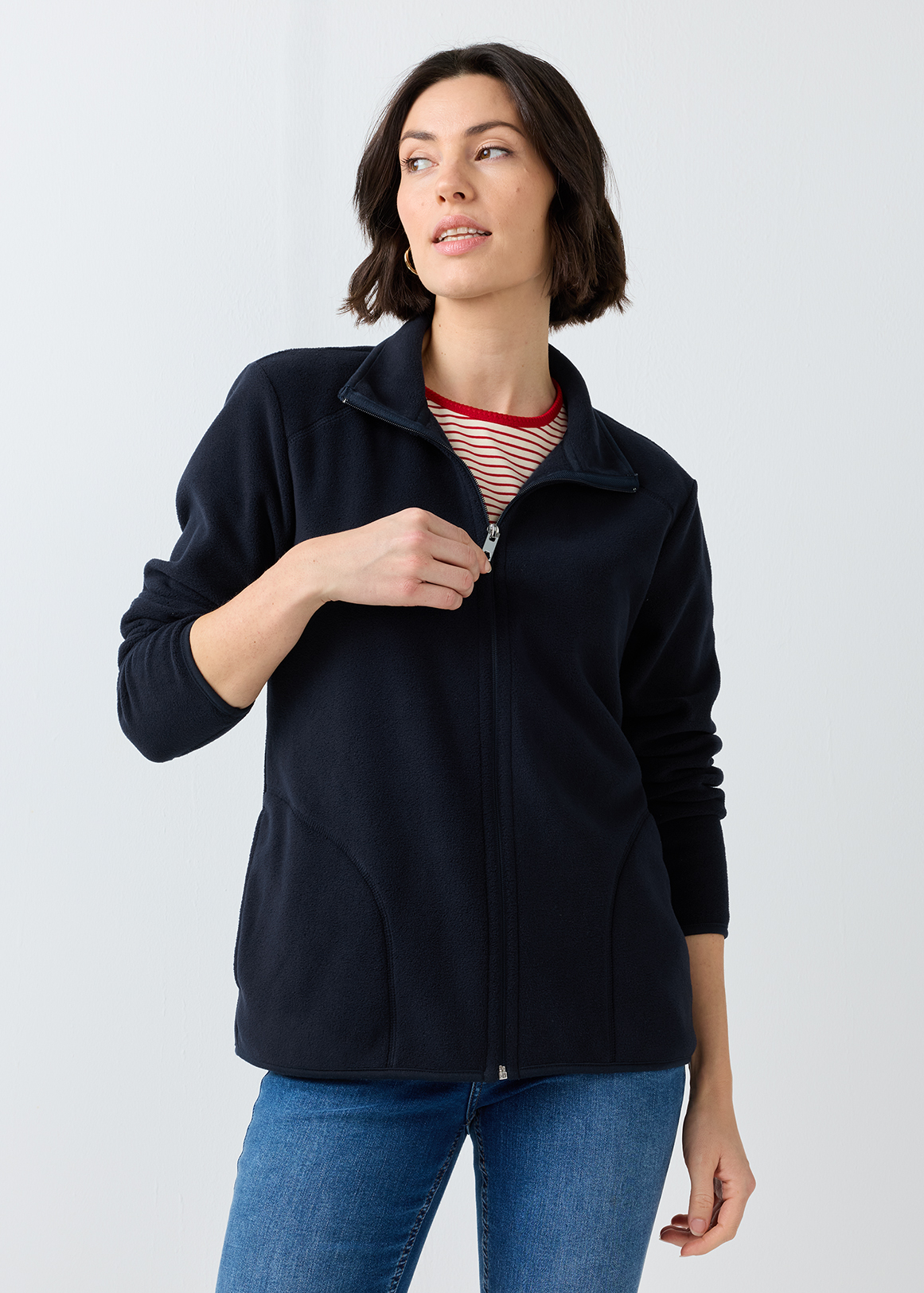 Zipped Fleece Jacket