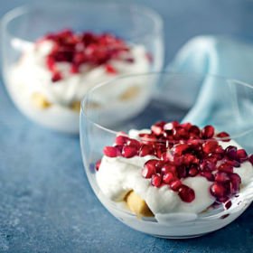 Cheat’s shortbread-and-pomegranate trifle
