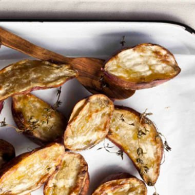 Roast sweet potatoes 