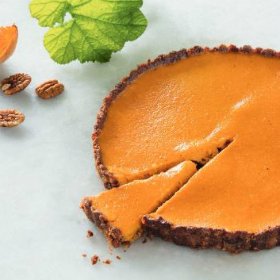 Spiced pumpkin pie with pecan crust | Woolworths.co.za