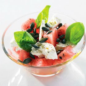 Watermelon salad 